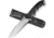 Kilimanjaro Gear Shira Survival Fixed Blade Knife,4.7in, Black Handle, Black ComboEdge Blade KJ910094