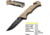 Kilimanjaro Gear UTAC Rescue Folding Knife,3.5in,Tan G10 Handle, Black Tanto Blade KJ910032
