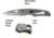 Kilimanjaro Gear Vertice Folding Knife,3in,Skeletonized Black Handle, Black Plain KJ910060