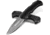 Kilimanjaro Gear Victus Folding Knife,2.5in, Black Handle, Black Plain Edge KJ910086