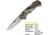 Kilimanjaro Gear Victus Folding Knife,2.5in,Camo Handle, Black Plain Edge KJ910090