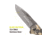 Kilimanjaro Gear Victus Folding Knife,2.5in,Camo Handle, Black Plain Edge KJ910090