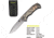 Kilimanjaro Gear Victus Folding Knife,3.5in,Camo Handle, Black Plain Edge KJ910087