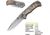 Kilimanjaro Gear Victus Folding Knife,3in,Camo Handle, Black Plain Edge KJ910089