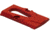 Killer Innovations Glock Rmr Slide Cover Plate, Red, GLKMISC322RED