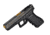 Killer Innovations Sancer For Glock 17 Slide, Gen 3, MDC, Gray, GLKSL381MDC