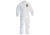 Kimberly Clark KleenGuard A30 Coveralls, Zipper Front w 1in Flap, Extra White, 3XL, Case of 21, 46006-75