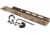 Kinetic Development Group MREX20 Tactical Rails, FDE, MRX5-MK2-150