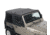 King 4WD Replacement Soft Top, Jeep Wrangler TJ 1997 - 2006, w/ Upper Doors, Tinted Windows, Black Diamond, 14010135