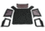 King 4WD Replacement Soft Top, Jeep Wrangler TJ 1997 - 2006, w/ Upper Doors, Tinted Windows, Black Diamond, 14010135