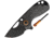 Kizer Cutlery Catshark Micarta Folding Knife, Black, Black micarta handle, KIV2561N2