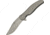 Kizer Cutlery Compadre Framelock Folding Knife,4in,Gray,Titanium Handle KI5465A1