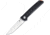 Kizer Cutlery Domin Folding Knife, 3.5in Stonewash Vg-10 SS Drop Point, Black G10 Handle, Thumb Stud, Pocket Clip, V4516A1