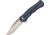 Kizer Cutlery Dorado Linerlock Black/Blue Folding Knife,3.5in,Satin,Black and Blue,G10 Handle KIV4455A2
