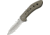 Kizer Cutlery Kala Framelock Folding Knife,3.875in,S35VN Steel,Standard Edge,Stonewash,Gray,Titanium Handle KI4479
