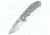 Kizer Cutlery Ki401B1 Folding Knife,4.09in,Natural Titanium,Satin Drop Point KI401B1