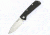 Kizer Cutlery Ki403A2 Folding Knife,4.01in,Titanium/Black G10,Satin Drop Point KI403A2