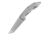 Kizer Cutlery Ki4430 Folding Knife,3.5in,Flat Titanium,Stone Washed Tanto KI4430