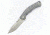 Kizer Cutlery Ki4443TI1 Folding Knife,Blue Titanium,Satin Drop Point KI4443TI2