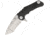 Kizer Cutlery Perock Framelock Folding Knife,3.5in,S35VN Steel,Standard Edge,Tanto,Stonewash,Titanium Handle KI4485