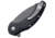 Kizer Cutlery Roach Linerlock Folding Knife, 3.5in Gray Titanium Coated Bohler N690 SS Blade, Black G10 Handle, Pocket Clip, V4477N1