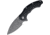 Kizer Cutlery Roach Linerlock Folding Knife, 3.5in Gray Titanium Coated Bohler N690 SS Blade, Black G10 Handle, Pocket Clip, V4477N1