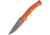 Kizer Cutlery Sealion Knife, Sealion, 8in Overall, 3.5in Gray Titanium Coated Vg10 SS Drop Point, Orange G10 Handle, Black Kydex Sheath, KI1027A2