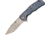 Kizer Cutlery Shoal Framelock Folding Knife,3.5in,Drop Point,Blue,Titanium Handle KI4469A2