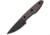 Kizer Cutlery Splinter Fixed Blade Brown, KI1087A2