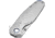 Kizer Cutlery Ti'an Folding Knife, 4in Closed, 3in Satin S35VN Stainless Steel Blade, Gray Titanium Handle, Blue Accents, KI3624A1