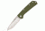 Kizer Cutlery Titanium Folding Knife,CPM-S35VN Blade,Green G-10 Handle KI4403G