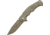 Kizer Cutlery Titanium Framelock Folding Knife,3.75in,Gray,Titanium Handle KI4447A2