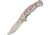 Kizer Cutlery Titanium Framelock Folding Knife,3.75in,Stonewash,Purple Titanium, Handle KI4447