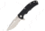 Kizer Cutlery Titanium Framelock Knife, Black Handle KI401A1