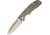 Kizer Cutlery Titanium Framelock Fold Knife, SS modified drop point fine edge blade, titanium handle KI412A2