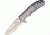Kizer Cutlery Titanium Framelock Purple Fold Knife, SS drop point fine edge blade, Purple handle KI5401A2