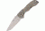 Kizer Cutlery Titanium Lockback Folding Knife,Steel Blade KI306
