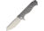 Kizer Cutlery Vindicator Folding Knife, Gray sculpted titanium handle, KI4522