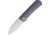 Kizer Cutlery Yorkie Framelock Folding Knife, 2.5in Stonewash S35Vn SS Blade, Blue Titanium Handle, Pocket Clip, KI3525A2