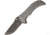 Kizer Cutlery Zambi Framelock Folding Knife,3.75in,Titanium Handle KI4434