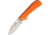 Kizer Cutlery Zipslip Folder, 2.75in Satin Bohler N690 SS Blade, Orange G10 Handle, Thumb Pull, Slip Joint, Pocket Clip, V3507N2