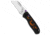Kizer Cutlery Drop Bear Utility Folding Knife, 2.74in, Stainless Steel, Blade, G-10, Black/Orange Handle, Black/Orange/Silver, 6.70 inch, BHQ-220283