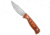 Kizer Kizer Evenki 2 Fixed Blade Knife G-10 1098A1, Orange/Black, AEB-L, adult, BHQ-218487