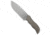 Kizer Kizer Metaproptizo Fixed Blade Knife Green Micarta 5.9" Satin, Green, D2, adult, BHQ-192326