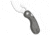 Kizer Kizer Microbe Button Liner Lock Knife Norplex UltreX Black Micarta 2.2" Satin, Black, 14C28N, adult, BHQ-225892