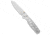 Kizer Kizer Pokiman Clutch Lock Knife Acrylic 3.16" Satin, Gray, AEB-L, adult, BHQ-225908
