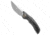 Kizer Kizer Silver Wing Frame Lock Knife Titanium + DLC Ti 3.3" BB M390 ZX-FK01A1, Black/Gray, Bohler M390, adult, BHQ-212051