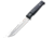 Kizlyar Aggressor Tactical Fixed Blade Knife,6in,Satin Tanto Blade,Black Kraton Handle KK0014