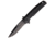 Kizlyar Biker Linerlock, Black TiNI, Knife KK0138
