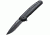 Kizlyar Biker-Z V1 Folding Knife,5in closed,Black Titanium D2 Steel Blade,Contoured 3D Textured Black G-10 Handle KK0131